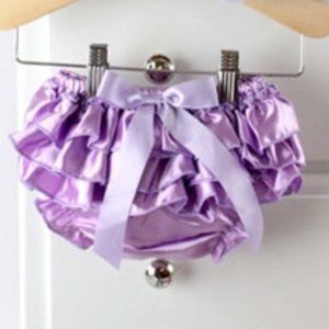 NEW Solid Colored Satin Bloomer Bummie Diaper Covers